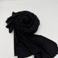 Jersey Hijab schwarz