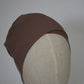 Bonnet wendbar taupe