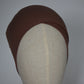 Bonnet wendbar caramelbraun