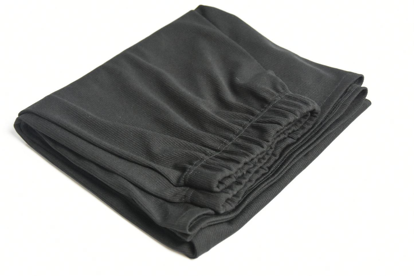 Bleistiftrock aus feinem Strick schwarz