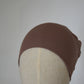 Bonnet wendbar taupe