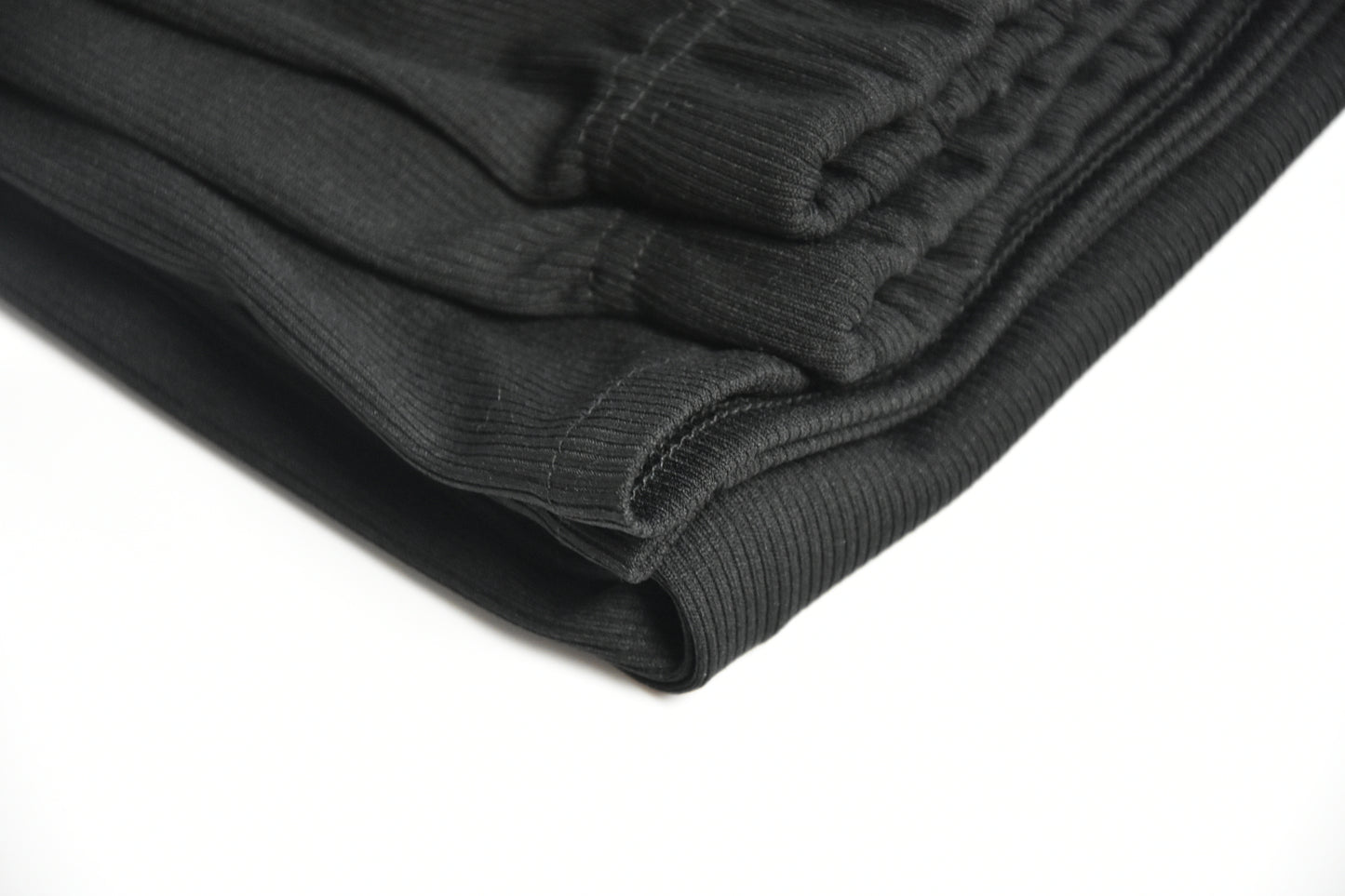 Bleistiftrock aus feinem Strick schwarz